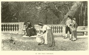 In de Villa Borghese