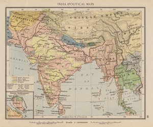 India, Politieke Kaart