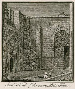 Binnenaanzicht van de Bell Tower, St Stephens Chapel