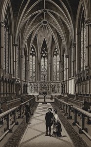 Interieur van de Exeter College Kapel, Oxford door English School