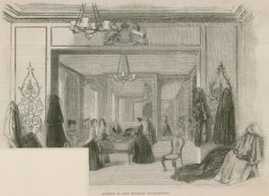 Interieur van Jays Rouwetablissement, Regent Street, Londen