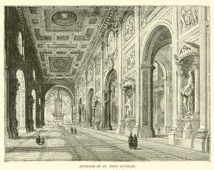 Interieur van Sint-Jan van Lateranen