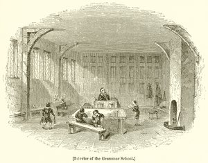 Interieur van de Grammatica School
