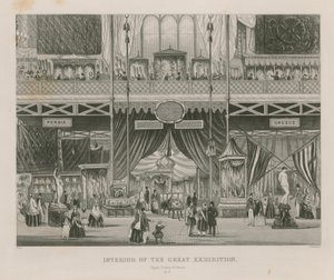 Interieur van de Grote Tentoonstelling, 1851, Egypte, Turkije & Griekenland