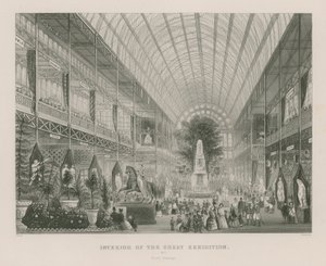 Interieur van de Grote Tentoonstelling, 1851, Zuid Transept door English School