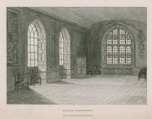 Interieur van de Jeruzalemkamer door English School