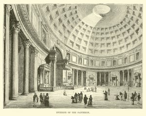 Interieur van het Pantheon