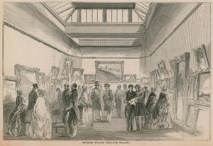 Interieur van de Portland Galerij