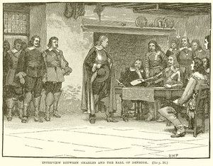 Ontmoeting tussen Charles en de Graaf van Denbigh