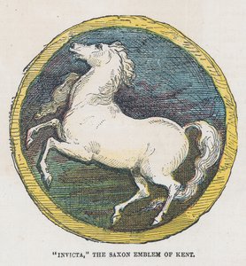 Invicta, het Saksische embleem van Kent
