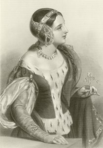 Isabella van Frankrijk, koningin van koning Edward II door English School