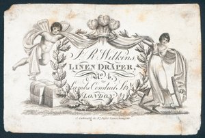 J R Wilkins, linnenverkoper door English School