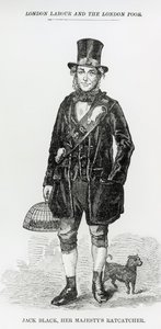 Jack Black, Ratcatcher van Hare Majesteit, c.1840 door English School