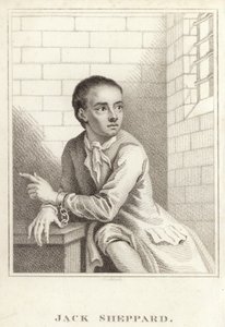 Jack Sheppard door English School