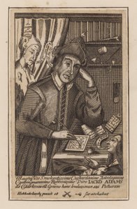 Jacko Adams, astroloog van Clerkenwell Green, Londen door English School