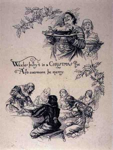 Jacobeaanse kerstscène