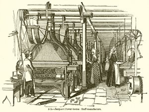 Jacquard Krachtweefgetouwen: Stofproductie