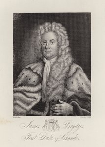 James Brydges, Hertog van Chandos door English School