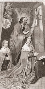 James III van Schotland door English School