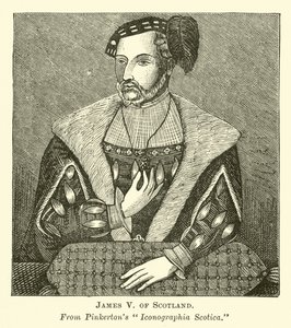 James V van Schotland door English School