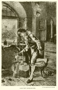 James Watt experimenteert door English School