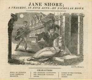 Jane Shore, een tragedie in vijf bedrijven door English School