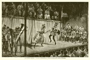 Javaans Drama--Theater van Moros-Moros door English School