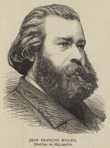 Jean Francois Millet (gravure) door English School