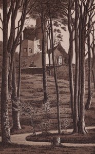 Jersey, Kanaaleilanden: Princes Tower (litho) door English School