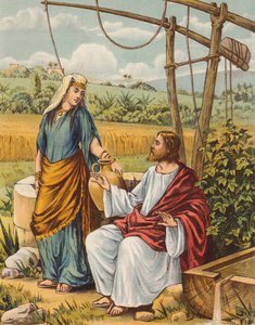 Jezus in gesprek met de Vrouw van Samaria