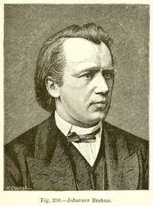 Johannes Brahms door English School