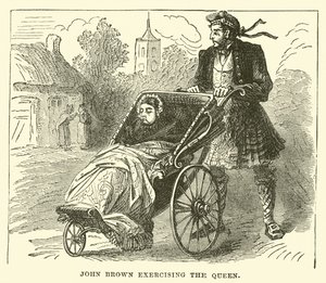 John Brown oefent de koningin