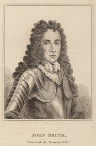 John Bruce, Geëxecuteerd voor Verraad, 1716 door English School