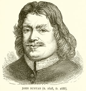 John Bunyan (geboren 1628, gestorven 1688)