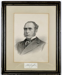 John Croft (ingelijste print) door English School
