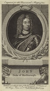 John, hertog van Marlborough door English School