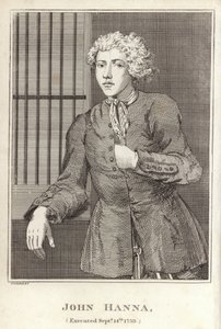 John Hanna, geëxecuteerd 14 september 1739