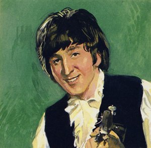 John Lennon van The Beatles door English School
