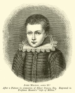 John Milton, 10 jaar oud