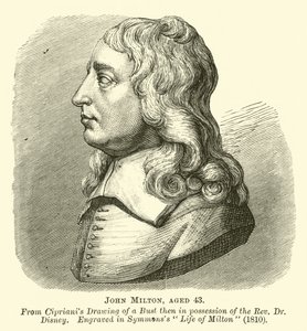 John Milton, 43 jaar oud door English School