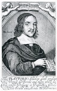 John Playford (1623-c.1686) (gravure)