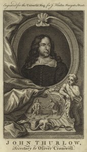 John Thurlow, Secretaris van Oliver Cromwell