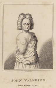 John Valerius, Geboren zonder Armen