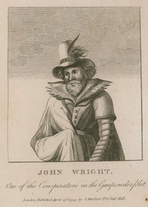 John Wright, een van de samenzweerders in het Buskruitcomplot door English School
