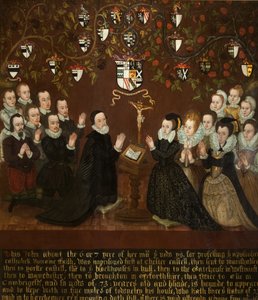 John en Mary Towneley en familie, 1601