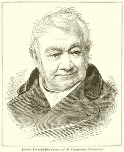 Joseph Livesey (de Pionier van de Temperance Beweging) door English School