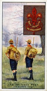 Reisproef voor de 1e Klasse Scouts Badge, 1929 door English School