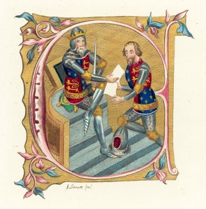 Koning Edward III en Prins Edward