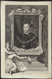 Koning Edward VI van Engeland en Ierland