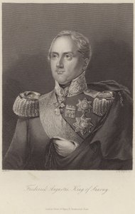Koning Frederik Augustus I van Saksen door English School
